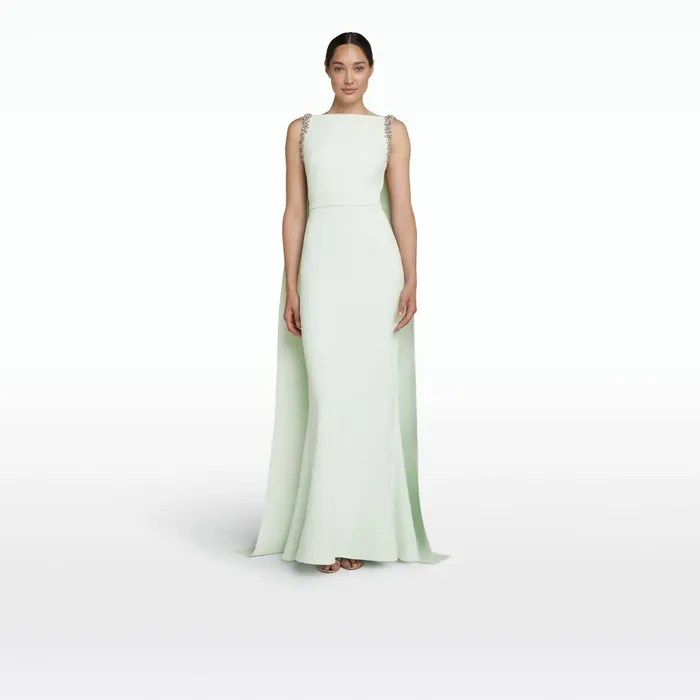 Safiyaa Ginevra Spearmint Long Dress Women Dresses