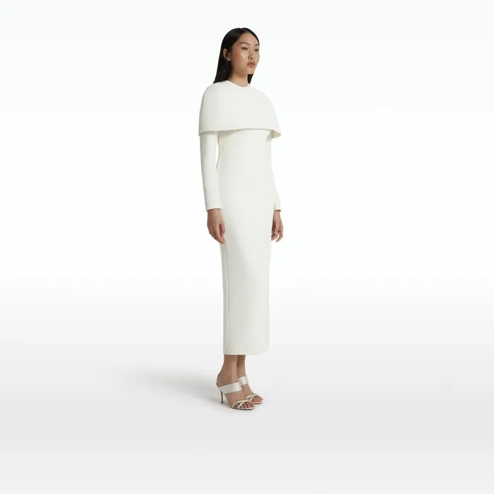 Safiyaa Gullu Ivory Dress Women Dresses