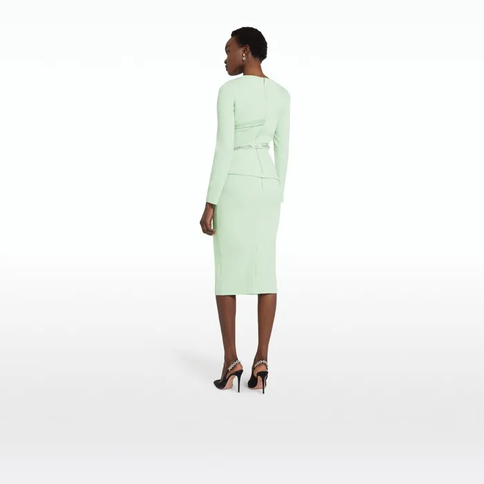 Safiyaa Hokoku Aloe Skirt Women Skirts