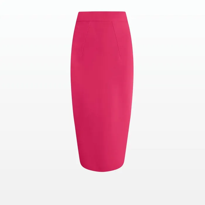 Safiyaa Hokuku Raspberry Skirt Women Skirts