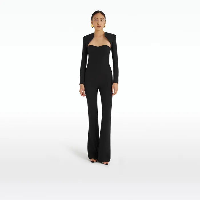 Safiyaa Immie Black Jumpsuit Women Jumpsuits