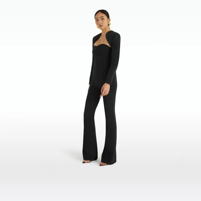 Safiyaa Immie Black Jumpsuit Women Jumpsuits