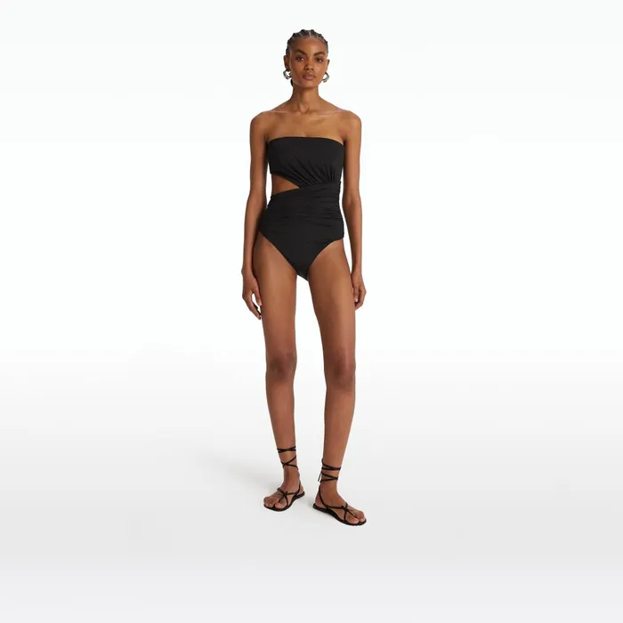 Safiyaa Kymmie Black Swimsuit Women Swimwear