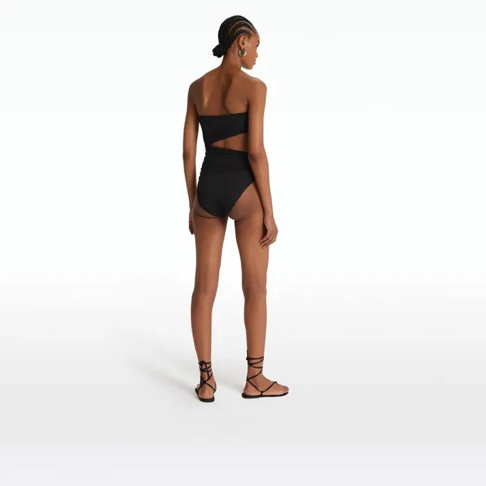 Safiyaa Kymmie Black Swimsuit Women Swimwear