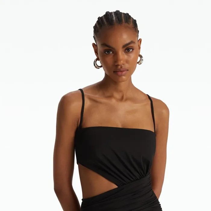 Safiyaa Kymmie Black Swimsuit Women Swimwear