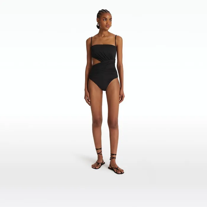 Safiyaa Kymmie Black Swimsuit Women Swimwear