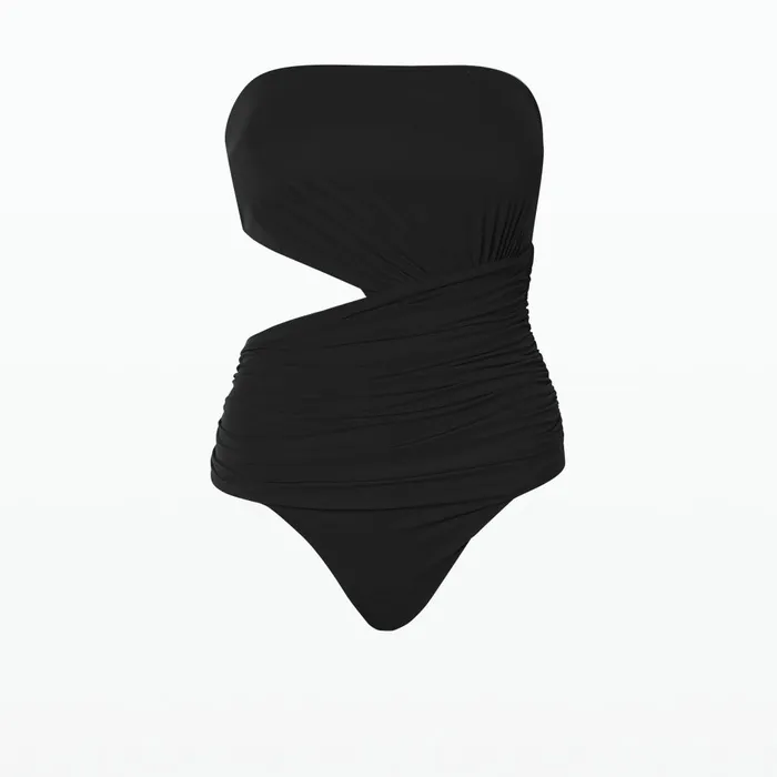 Safiyaa Kymmie Black Swimsuit Women Swimwear