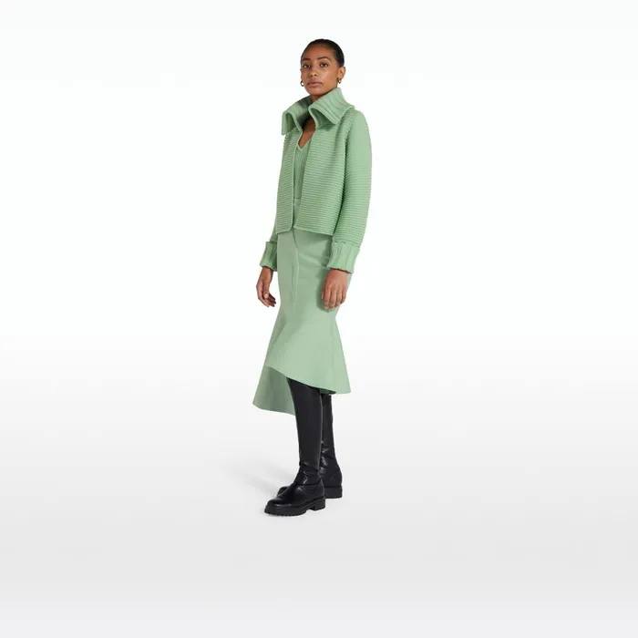 Safiyaa Mirielle Sage Knit Women Knitwear