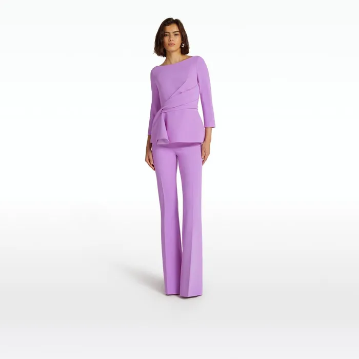 Safiyaa Paisley Lupine Top Women Tops