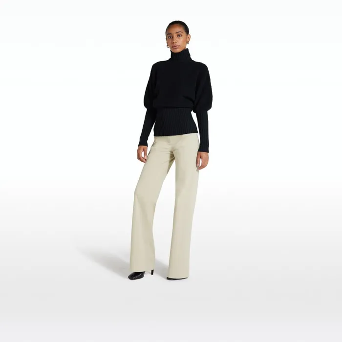 Safiyaa Sara Navy Knit Women Tops