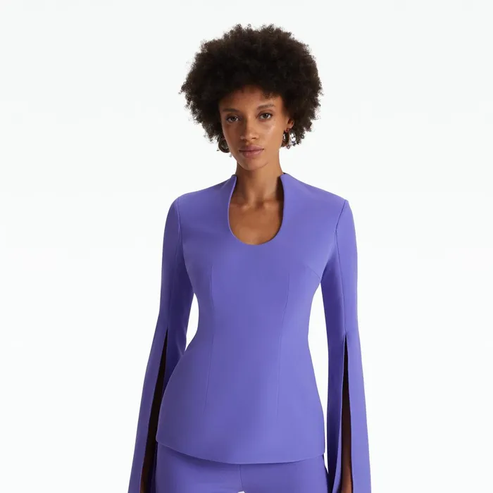 Safiyaa Thais Amethyst Top Women Tops