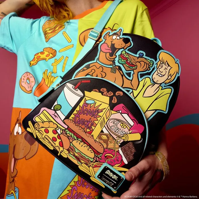 ScoobyDoo Snacks Mini Backpack Unisex Loungefly Backpacks