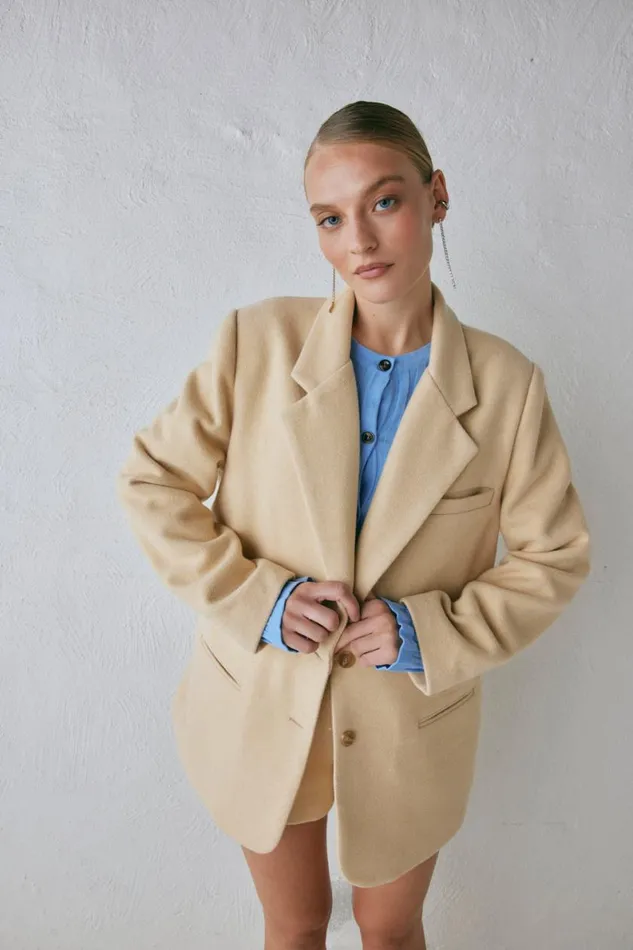 Sets Women VRG GRL Nada Blazer Butter Sets Women VRG GRL Nada Blazer Butter