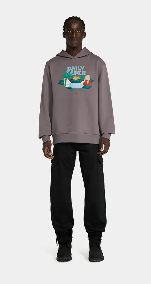 Shark Grey Remy Hoody Men Daily Paper Hoodies and Sweaters