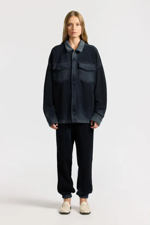 Shirts Men COTTON CITIZEN Boston Buttondown Vintage Black Shirts Men COTTON CITIZEN Boston Buttondown Vintage Black
