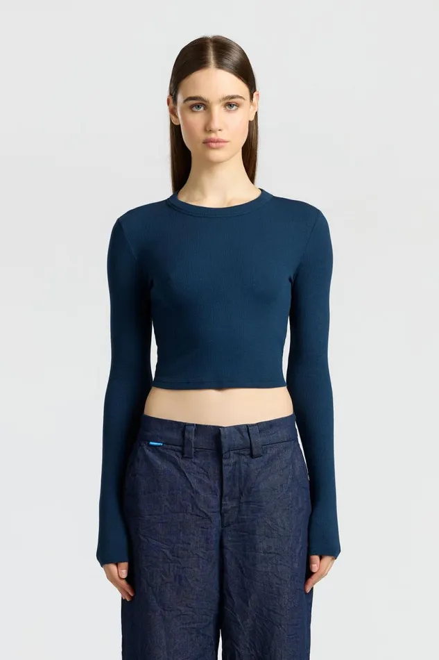 Shirts Women COTTON CITIZEN Verona Crop Shirt Harbor