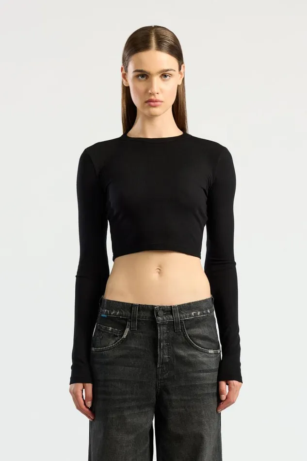 Shirts Women COTTON CITIZEN Verona Crop Shirt Jet Black