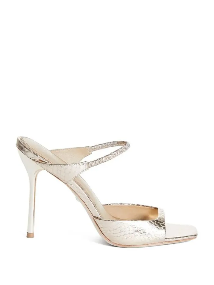 Shoes Women Marciano Brielle Satin Sandal Rose Gold