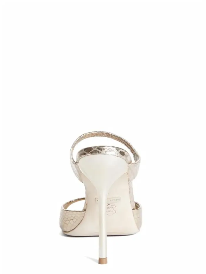 Shoes Women Marciano Brielle Satin Sandal Rose Gold