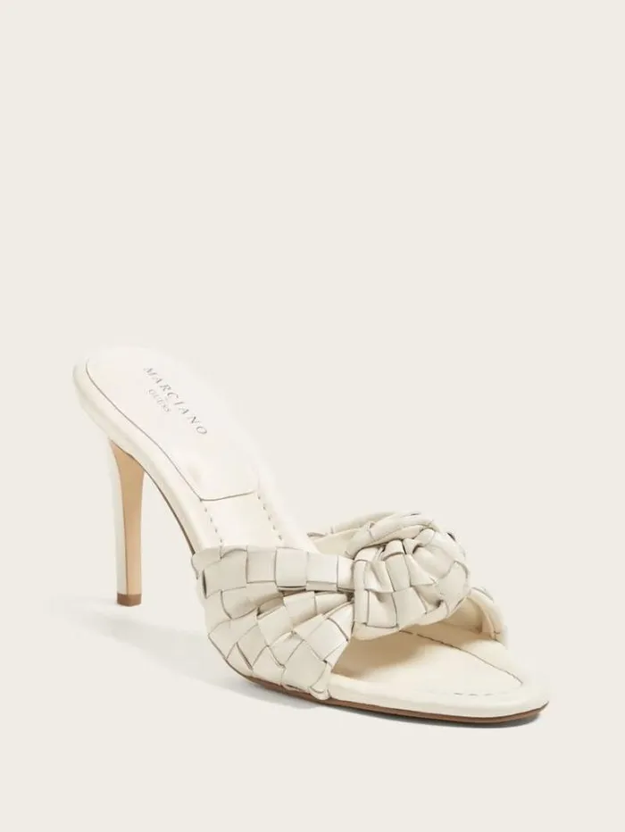 Shoes Women Marciano Janna Woven Mule Ivory