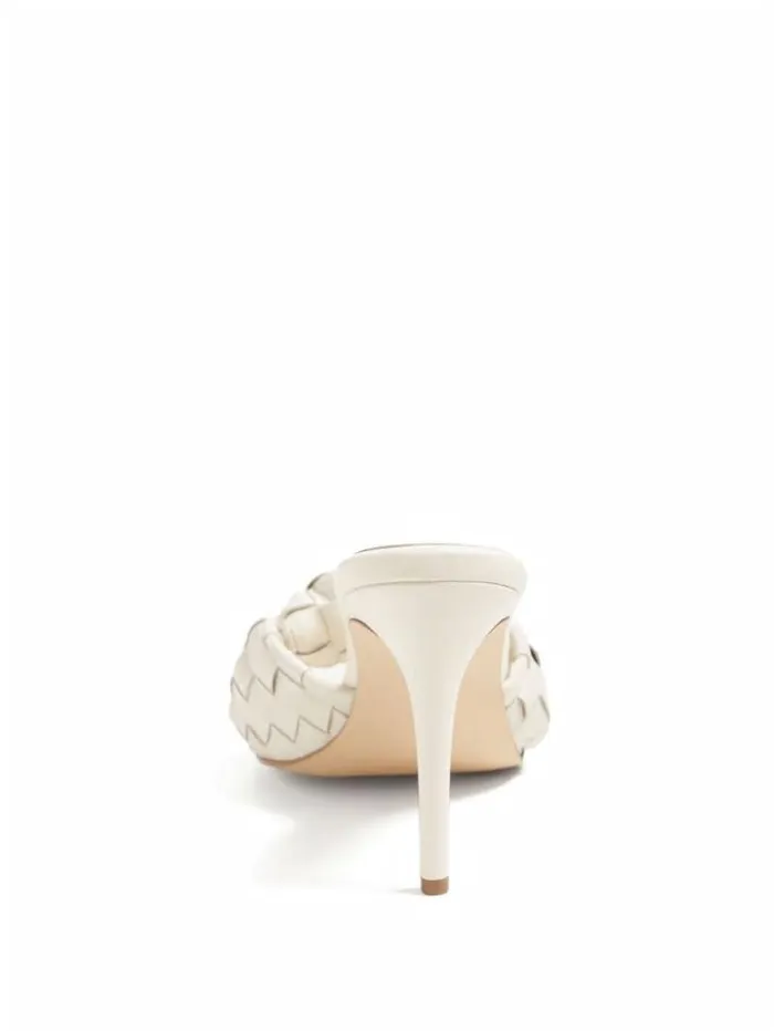 Shoes Women Marciano Janna Woven Mule Ivory Shoes Women Marciano Janna Woven Mule Ivory