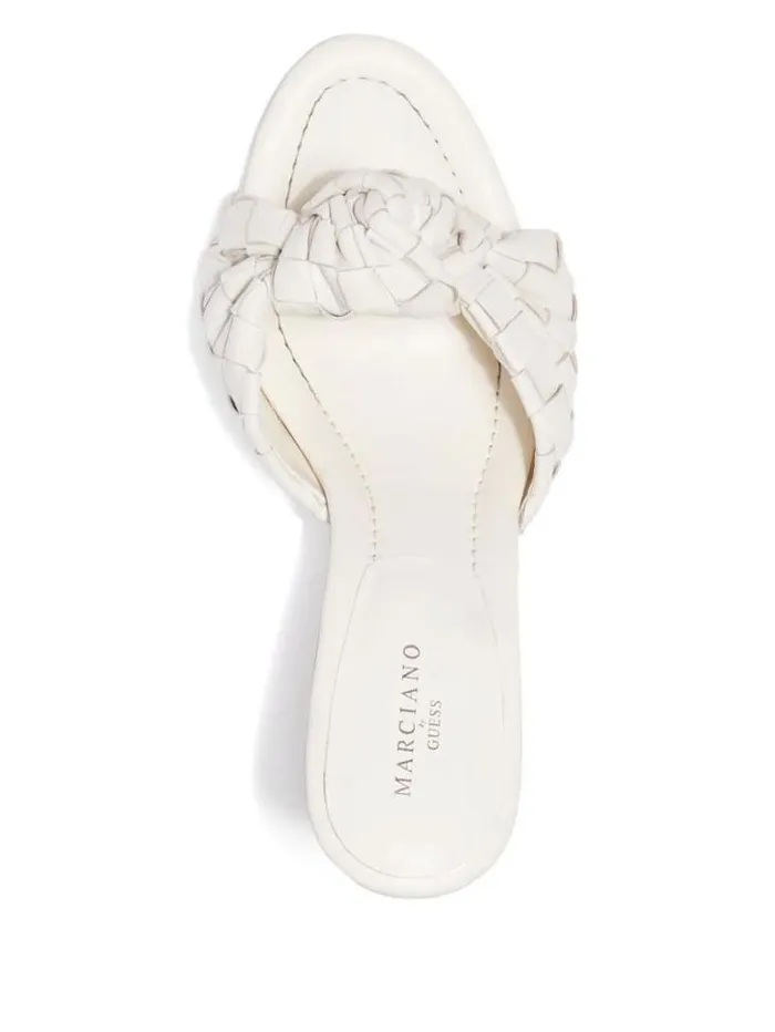 Shoes Women Marciano Janna Woven Mule Ivory Shoes Women Marciano Janna Woven Mule Ivory