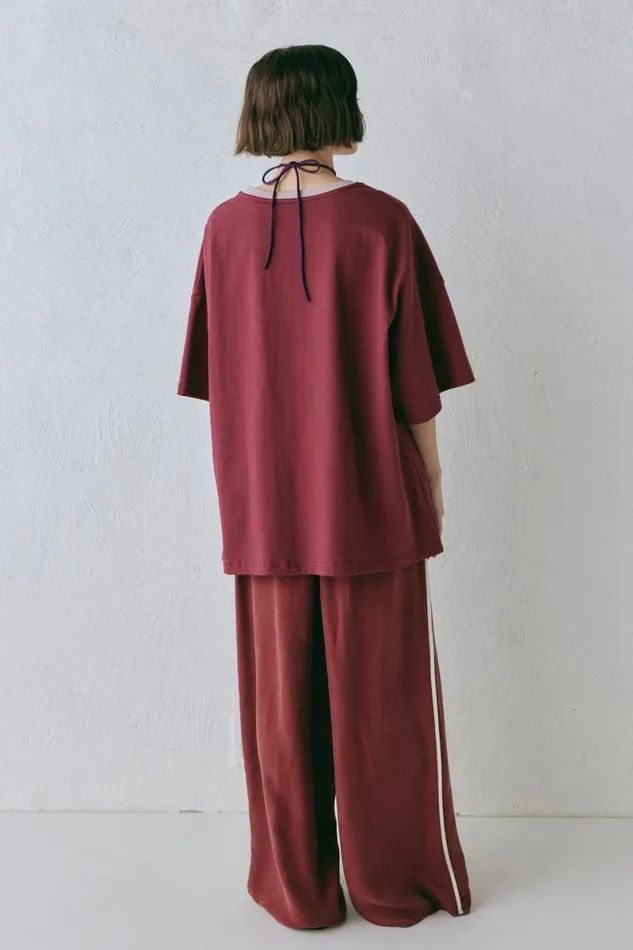 Short Sleeve Women VRG GRL Willow Tee Wine