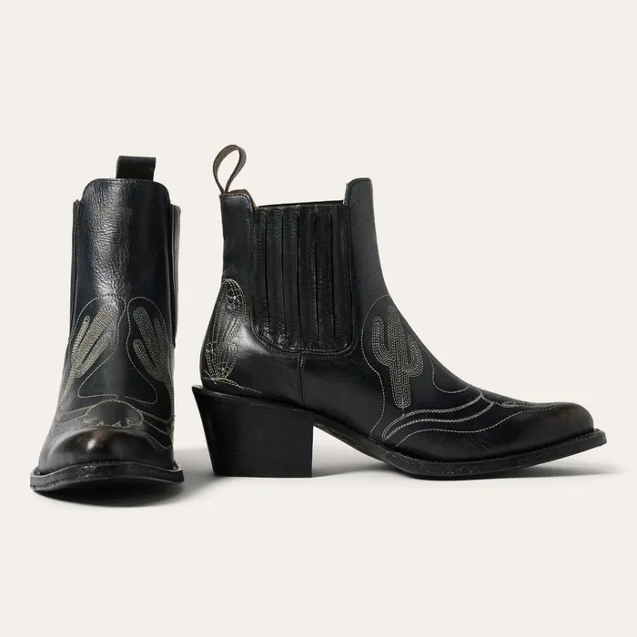 Shorties Women Stetson Sedona Boot Black