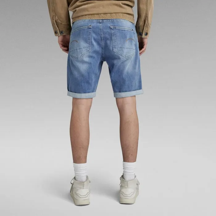 Shorts Men GStar RAW 3301 Slim Denim Shorts Light Aged
