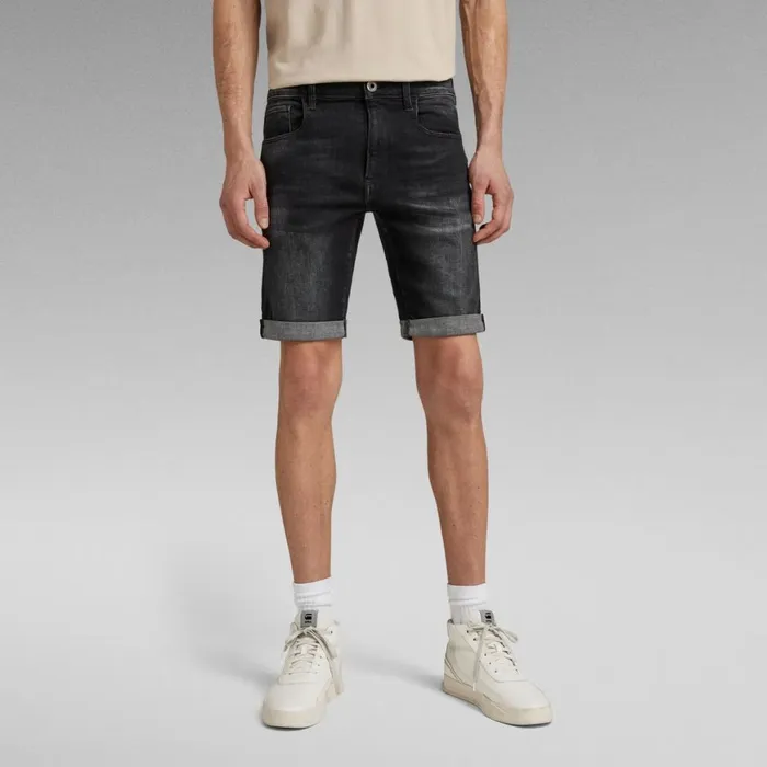 Shorts Men GStar RAW 3301 Slim Short Medium Aged Grey