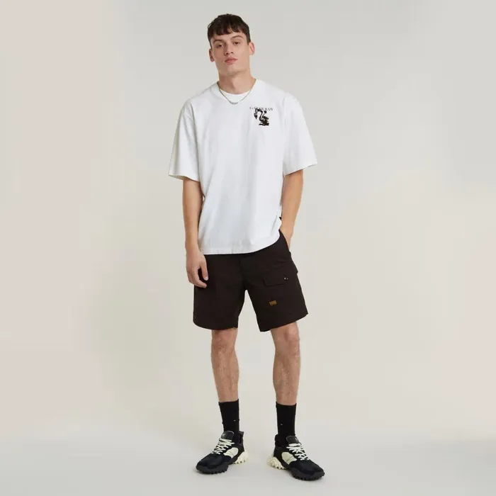 Shorts Men GStar RAW Sport Trainer Shorts Dark Black