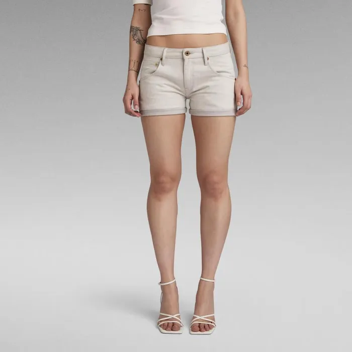 Shorts Women GStar RAW Y2K Denim Shorts Ecru