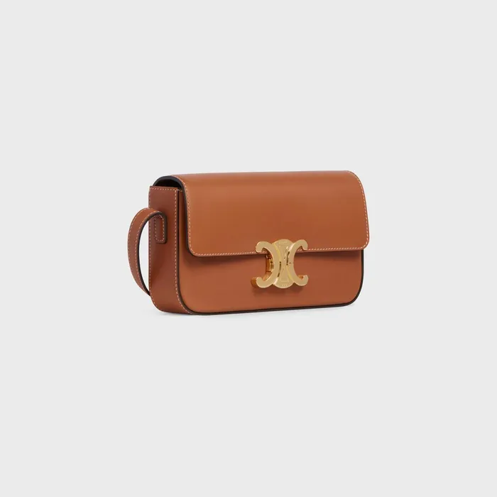 Shoulder Bag Claude In Natural Calfskin Tan Women CELINE CLAUDE Shoulder Bag Claude In Natural Calfskin Tan Women CELINE CLAUDE
