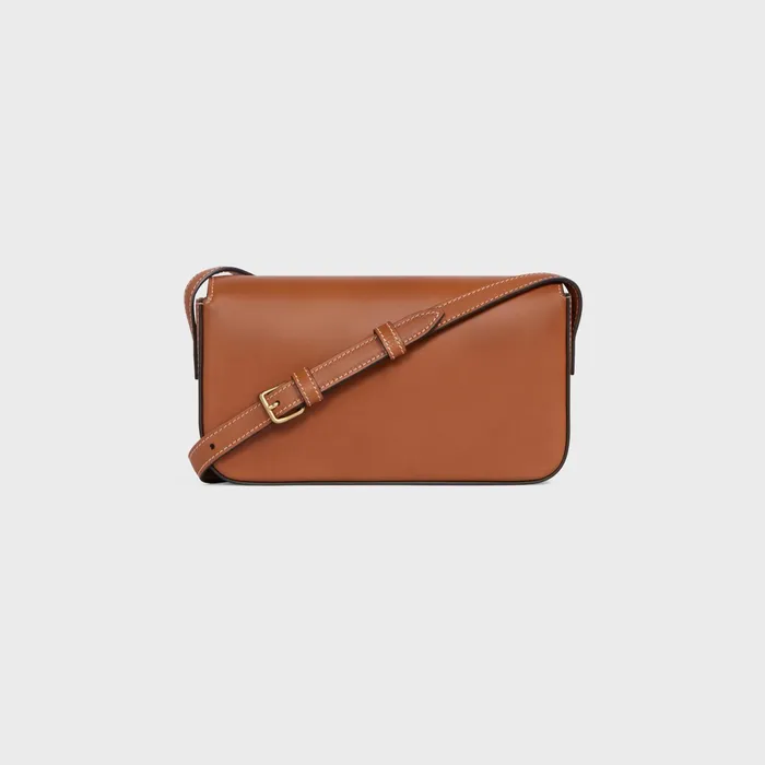 Shoulder Bag Claude In Natural Calfskin Tan Women CELINE CLAUDE Shoulder Bag Claude In Natural Calfskin Tan Women CELINE CLAUDE