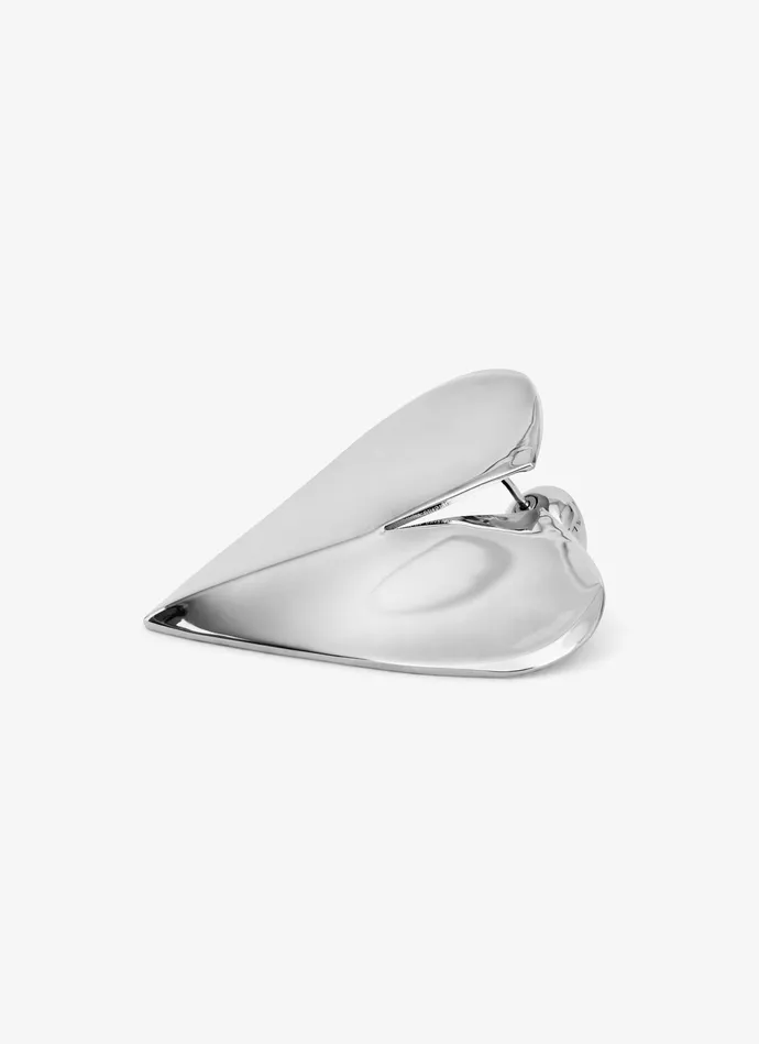 Silver LE CUR TORN EARRINGS Women Alaa Jewels