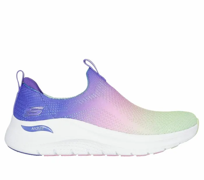 Skechers Arch Fit 20 8211 Gradient Glow Purple Multi Women Athletic Sneakers