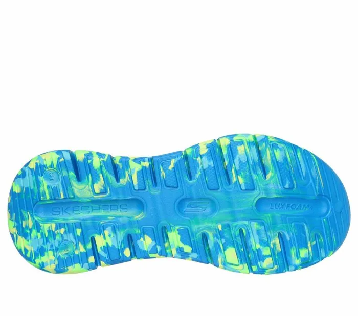 Skechers Arch Fit Go Foam 8211 Whirlwind Blue Green Men Athletic Sneakers