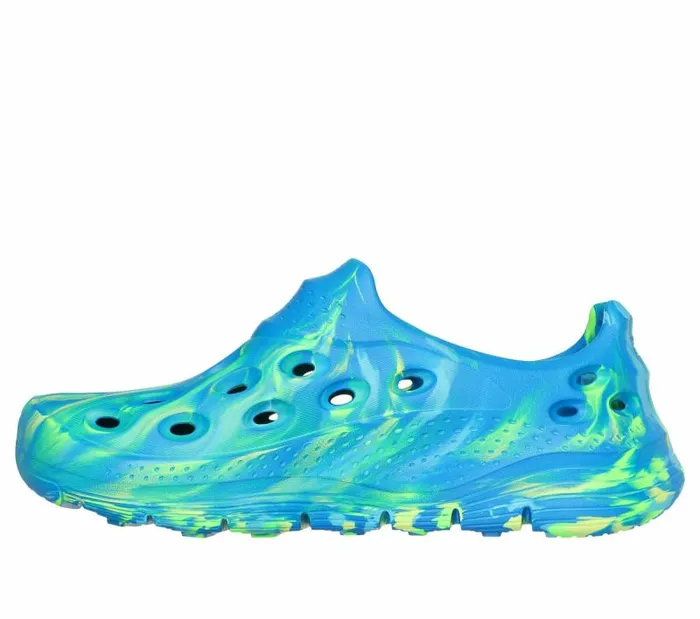 Skechers Arch Fit Go Foam 8211 Whirlwind Blue Green Men Athletic Sneakers