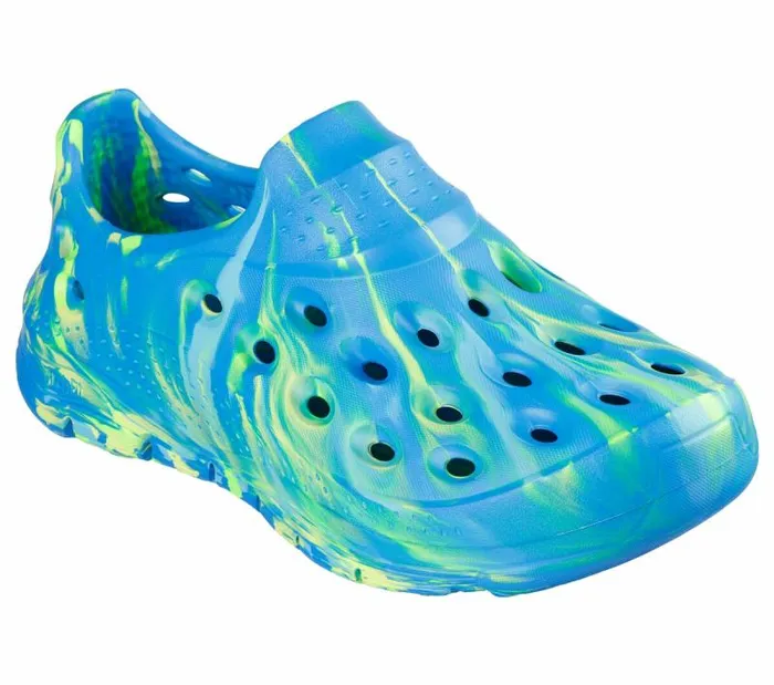 Skechers Arch Fit Go Foam 8211 Whirlwind Blue Green Men Athletic Sneakers