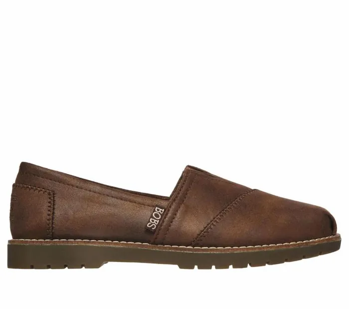 Skechers BOBS Chill Lugs 8211 Urban Spell Brown Women Casual Sneakers