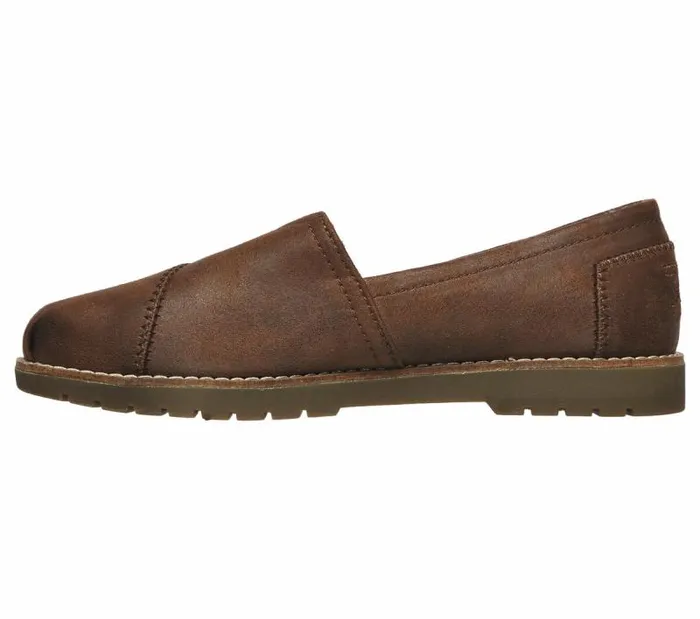 Skechers BOBS Chill Lugs 8211 Urban Spell Brown Women Casual Sneakers