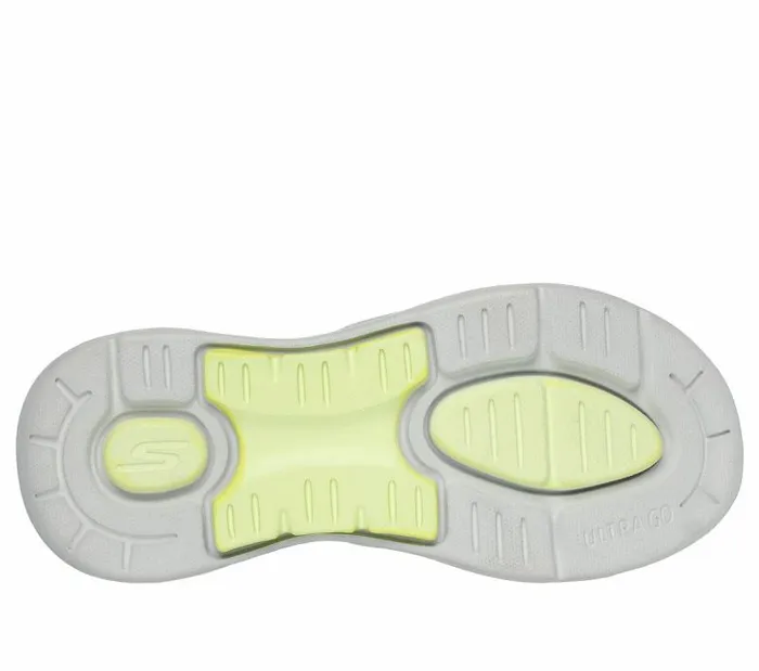 Skechers GO WALK Arch Fit Sandal 8211 Manta Ray Bay Gray Yellow Men Sandals Skechers GO WALK Arch Fit Sandal 8211 Manta Ray Bay Gray Yellow Men Sandals