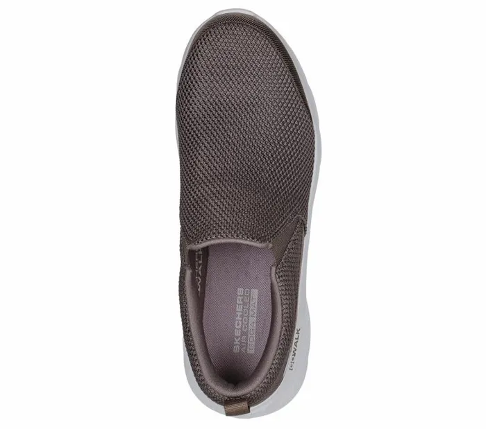 Skechers GO WALK Flex 8211 Impeccable II Khaki Men SlipOns Skechers GO WALK Flex 8211 Impeccable II Khaki Men SlipOns