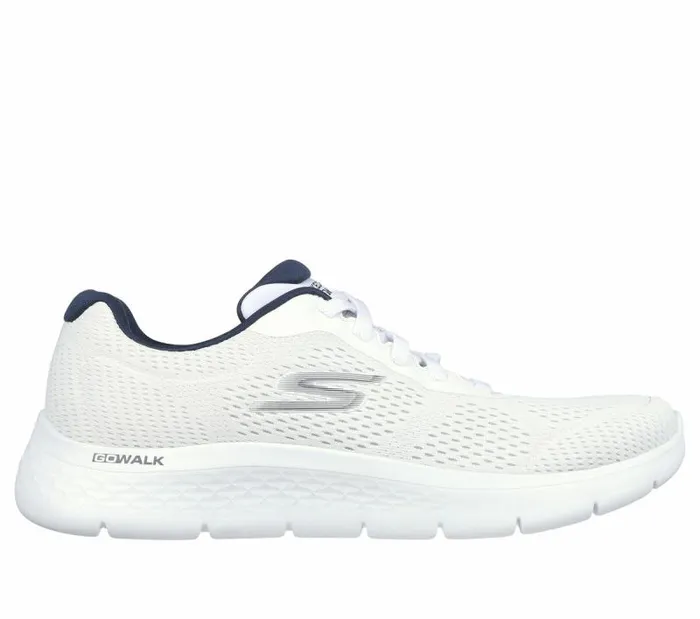 Skechers GO WALK Flex 8211 Remark White Navy Men Athletic Sneakers