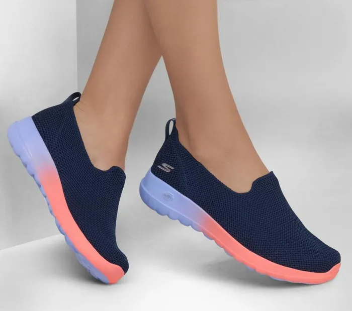 Skechers GO WALK Joy 8211 Nalini Navy Multi Women Casual Sneakers Skechers GO WALK Joy 8211 Nalini Navy Multi Women Casual Sneakers
