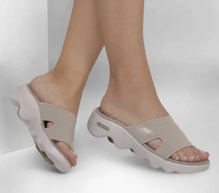 Skechers GO WALK Massage Fit 8211 Vogue Taupe Women Sandals Skechers GO WALK Massage Fit 8211 Vogue Taupe Women Sandals
