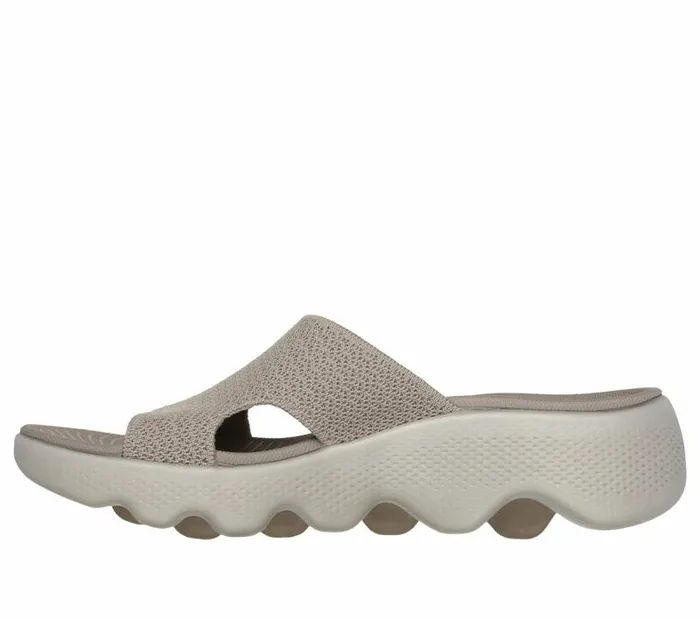 Skechers GO WALK Massage Fit 8211 Vogue Taupe Women Sandals Skechers GO WALK Massage Fit 8211 Vogue Taupe Women Sandals