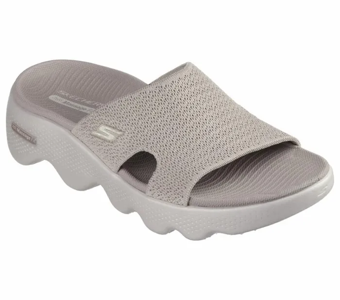 Skechers GO WALK Massage Fit 8211 Vogue Taupe Women Sandals Skechers GO WALK Massage Fit 8211 Vogue Taupe Women Sandals