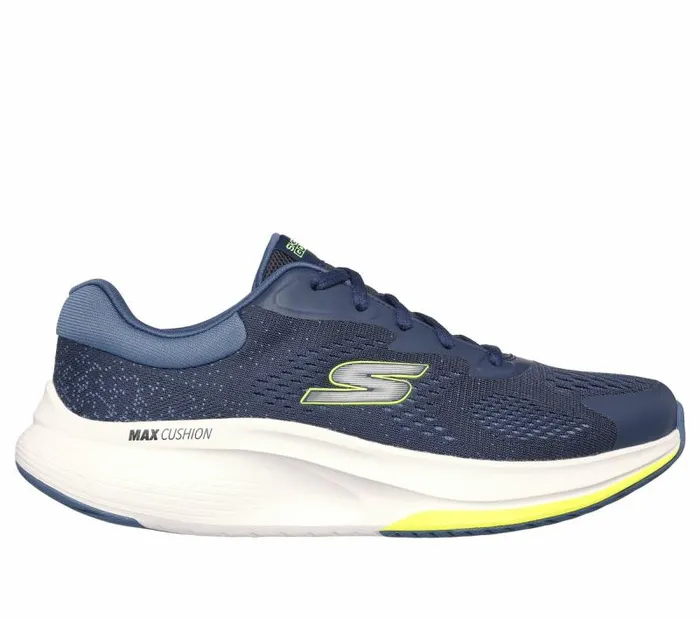 Skechers GO WALK Max Walker 8211 Augustus Navy Lime Men Athletic Sneakers