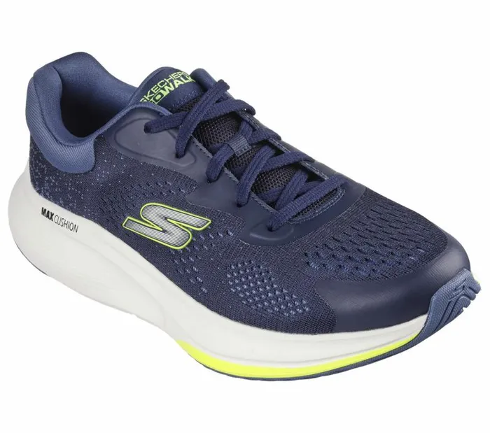 Skechers GO WALK Max Walker 8211 Augustus Navy Lime Men Athletic Sneakers Skechers GO WALK Max Walker 8211 Augustus Navy Lime Men Athletic Sneakers